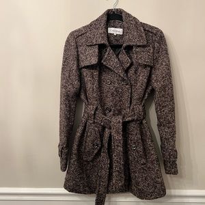 Calvin Klein Tweed Coat